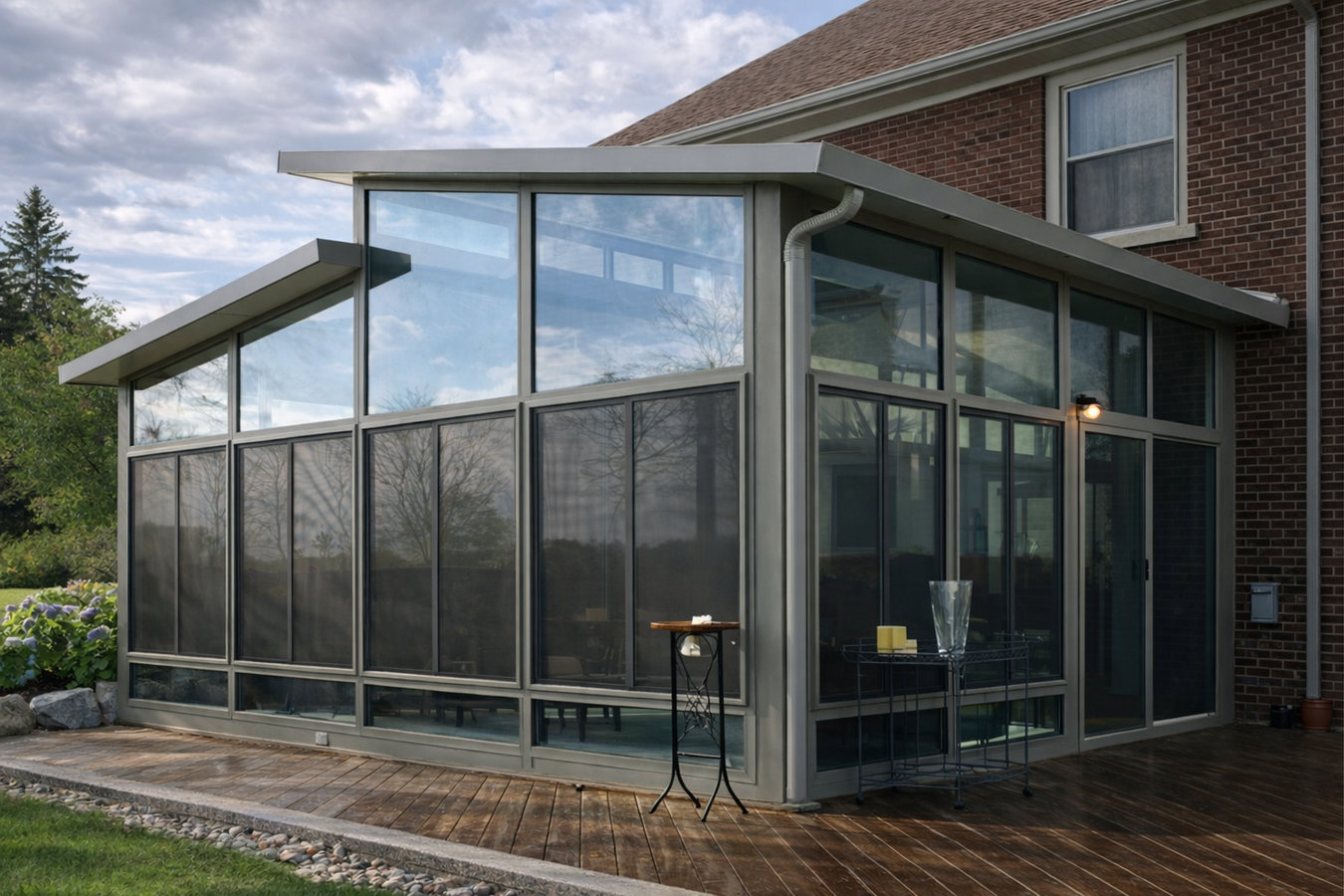 Solarium installation